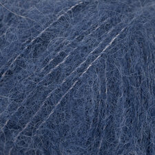 Drops Alpaca Silk brushed marineblauw 39