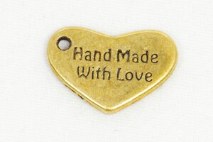 Bedel Handmade with love brons